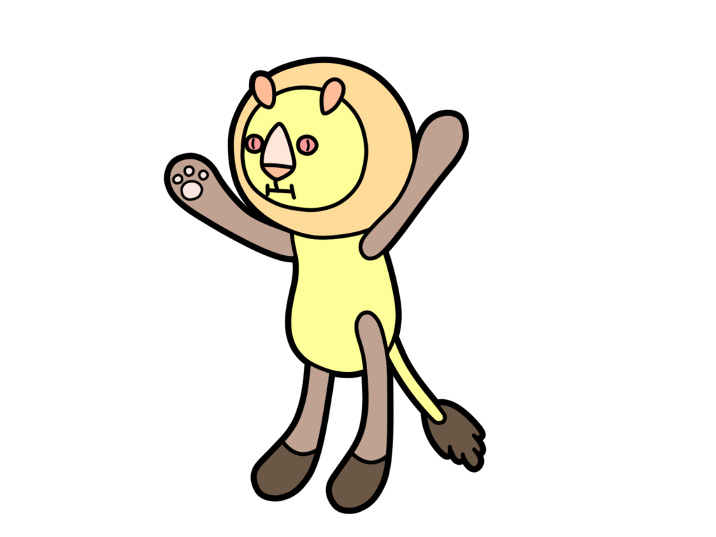 ライオンぐるみのサマンサ