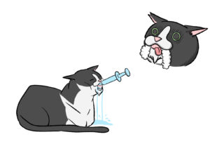 手厚いケアを受けるモウフモッテ